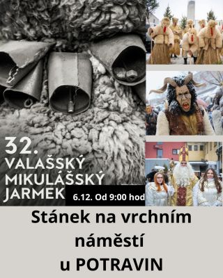 V sobotu se tradičně po Kloboukách rozezní čertovské zvony 🔔 a celé město ožije Mikulášskou tradicí a jarmarkem 🎅Přijďte...